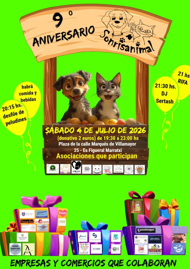 9º Aniversario Sonrisa Animal